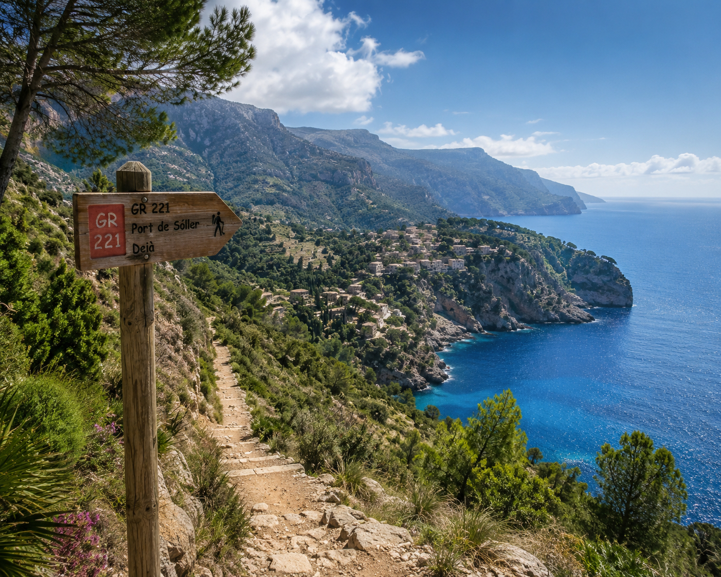 Wanderweg nach Soller